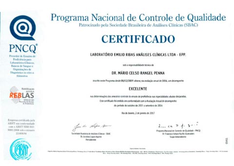 Programa Nacional de Controle de Qualidade